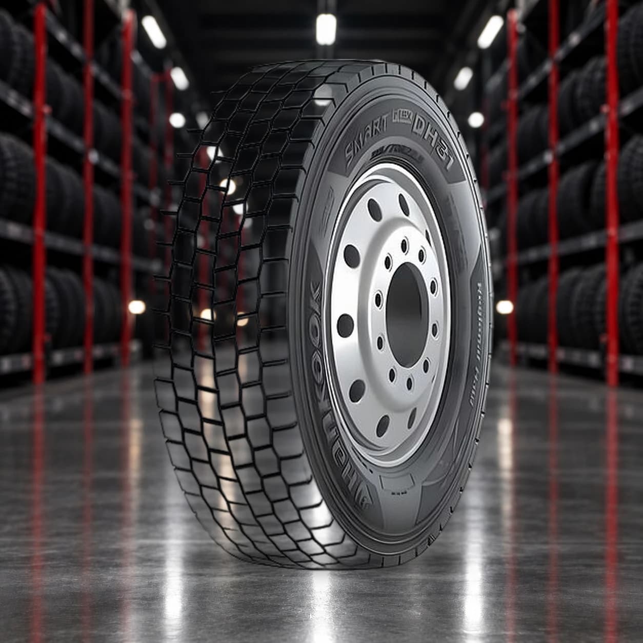 Hankook DH31 315/80 R22,5 156/150L PR18 3PMSF (Ведущая ось)